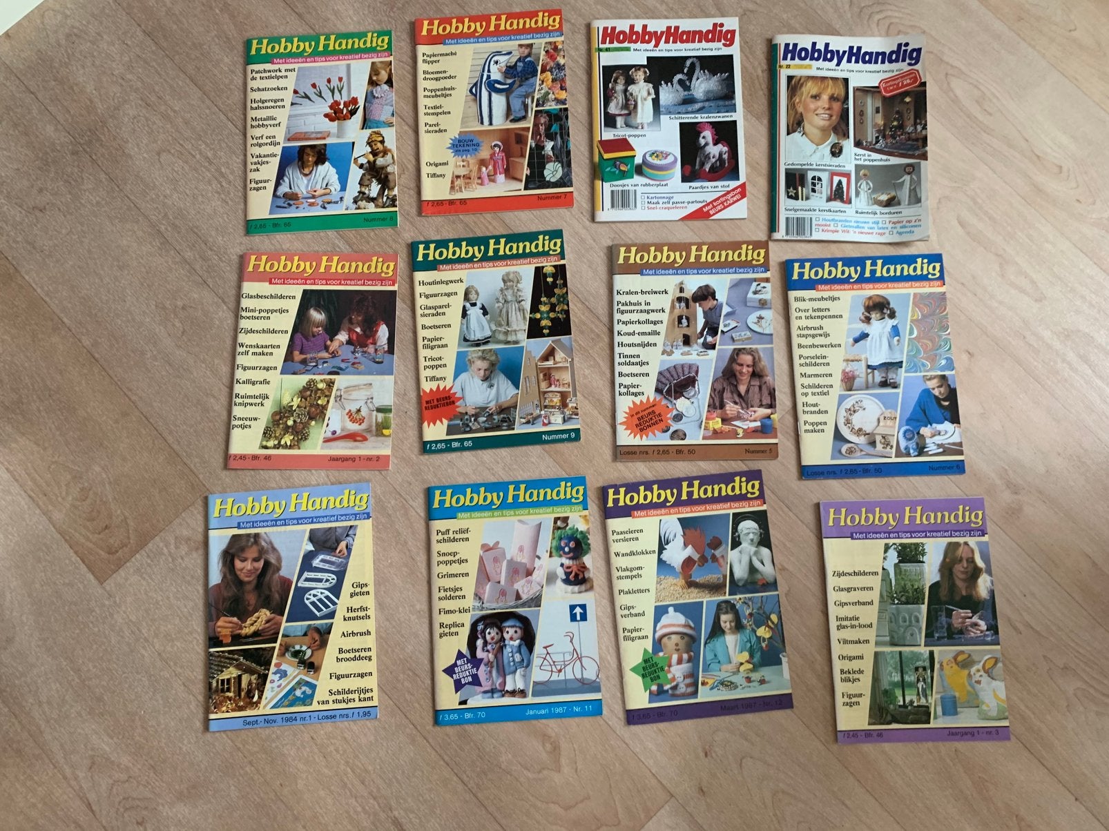 13 Hobby Handig boekjes, Ophalen of Verzenden, Gelezen