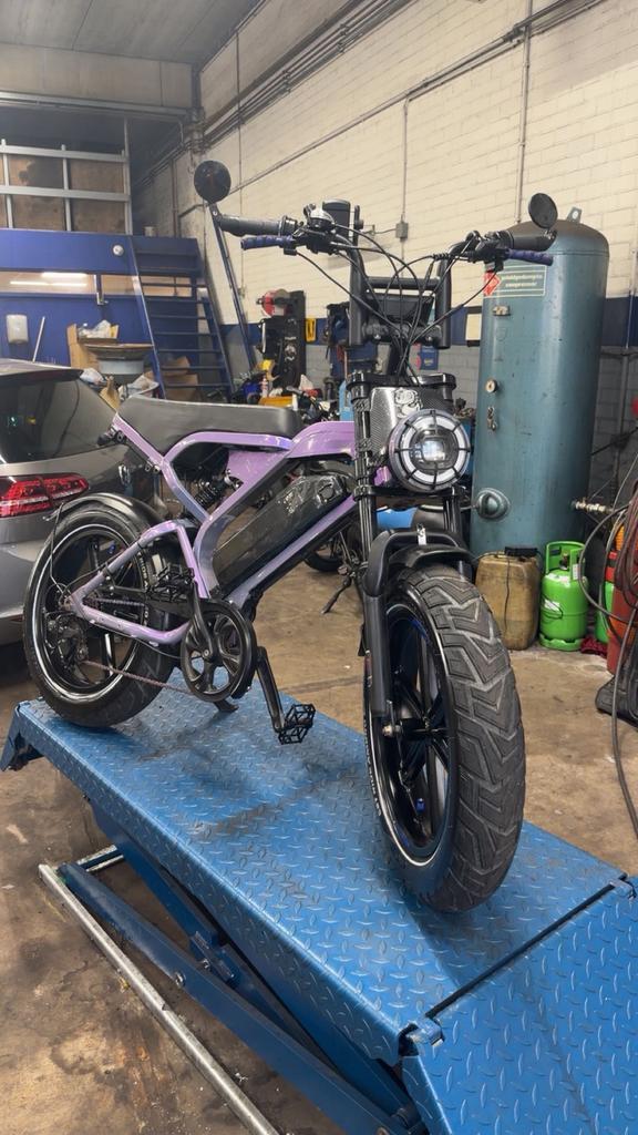 Fatbikev20pro ruilen mag ook bied maar iets aan/ dubbel accu, Fietsen en Brommers, Elektrische fietsen, Zo goed als nieuw, 51 tot 55 cm