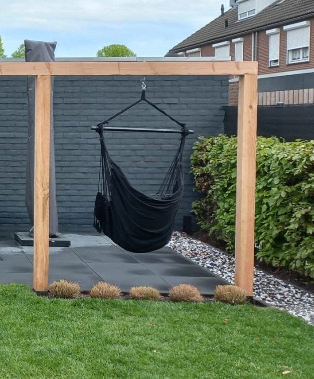 Hangstoel zwart, Ophalen, Zo goed als nieuw