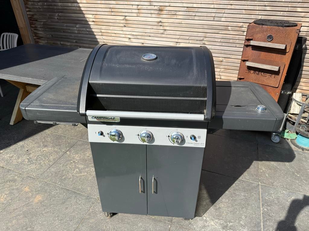 Campingaz 3 Series Classic LS D gasbarbecue + hoes, Tuin en Terras, Gasbarbecues, Ophalen, Gebruikt