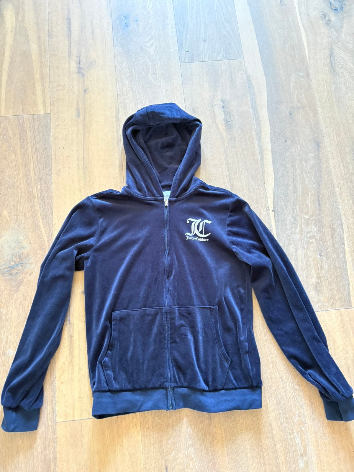 ** Juicy Couture ** velours vest zgan, Ophalen of Verzenden, Zo goed als nieuw, Meisje, Trui of Vest
