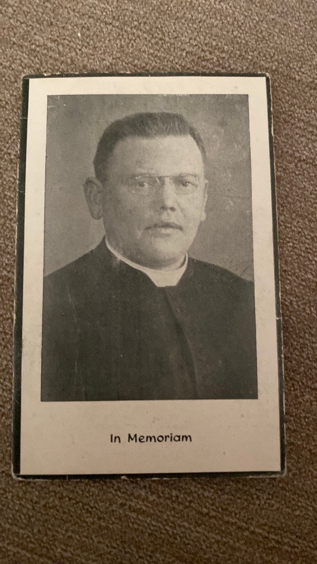 priester S van Asseldonk 1880 Gemert 1948 Rips, Verzamelen, Ophalen of Verzenden
