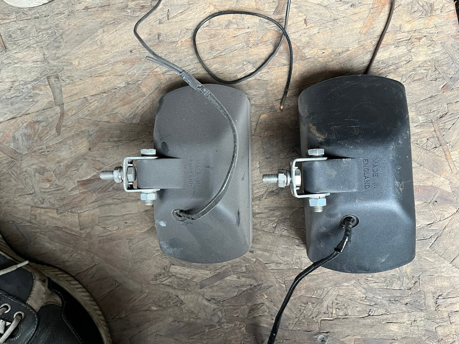 Set mistlampen uit de 80-er jaren., Auto diversen, Auto-accessoires, Ophalen, Gebruikt