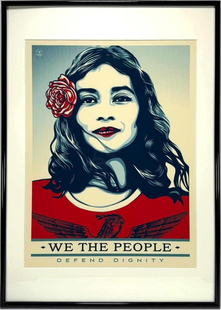 276. Grafiek, Shepard Fairey - “We the People”, 2017, Ophalen