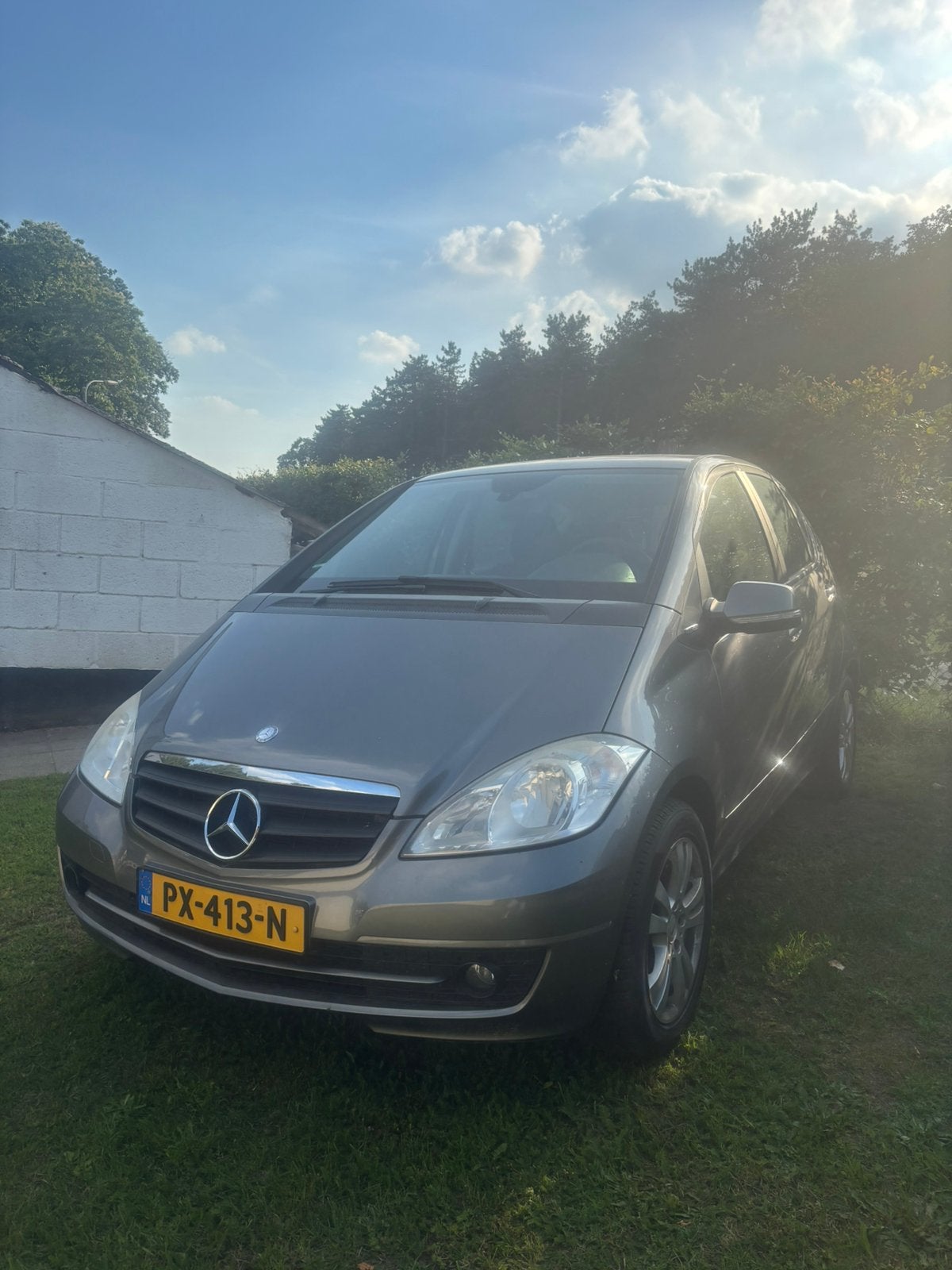 Mercedes-Benz A-Klasse 1.5 A160 5DRS 2009 Grijs, Voorwielaandrijving, 49 €/maand, 595 kg, Handgeschakeld