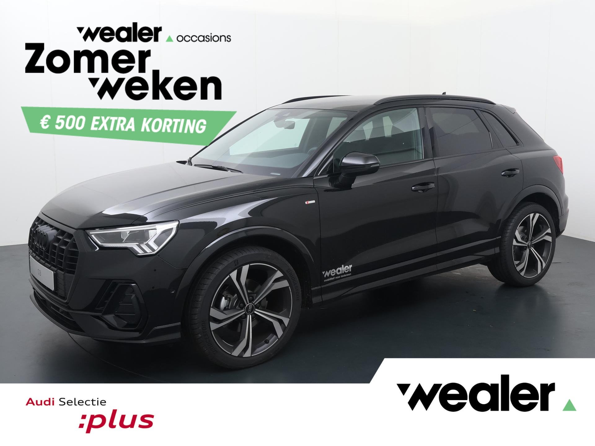 Audi Q3 S edition Competition 35 TFSI S tronic | 150 PK | Au, Auto's, Audi, 15 km/l, 4 cilinders, Zwart, Bedrijf