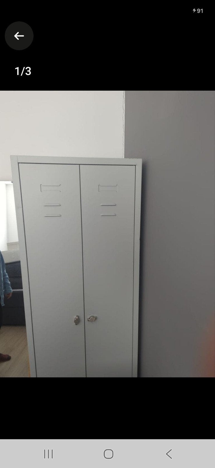 lockerkast en 2 nachtkastjes, Ophalen, Zo goed als nieuw