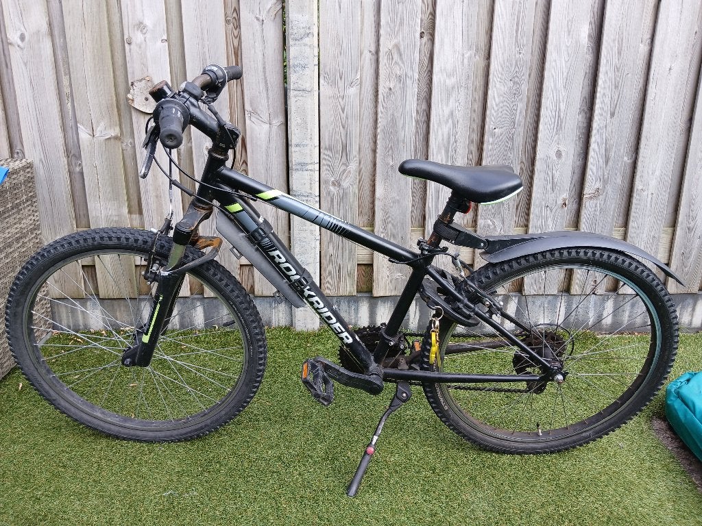 Fiets 24 inch, Ophalen, Versnellingen, Rockrider, Schijfrem