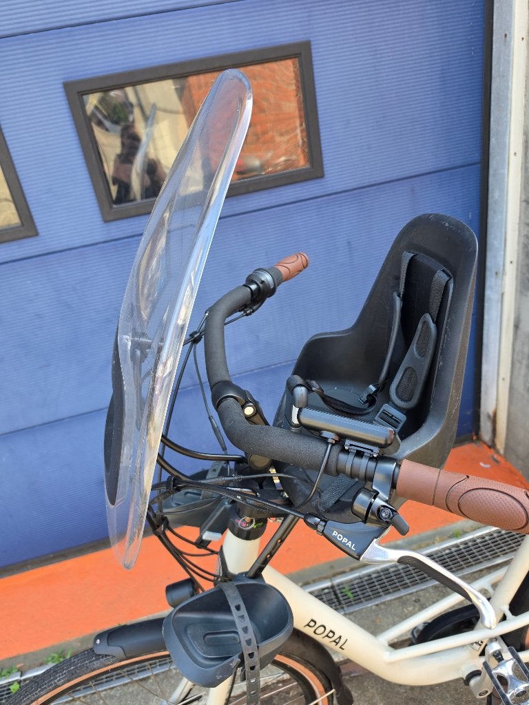 Fietsstoeltje voorop bobike met windscherm, Fietsen en Brommers, Fietsaccessoires | Fietsstoeltjes, Ophalen, Voorzitje, BOBIKE