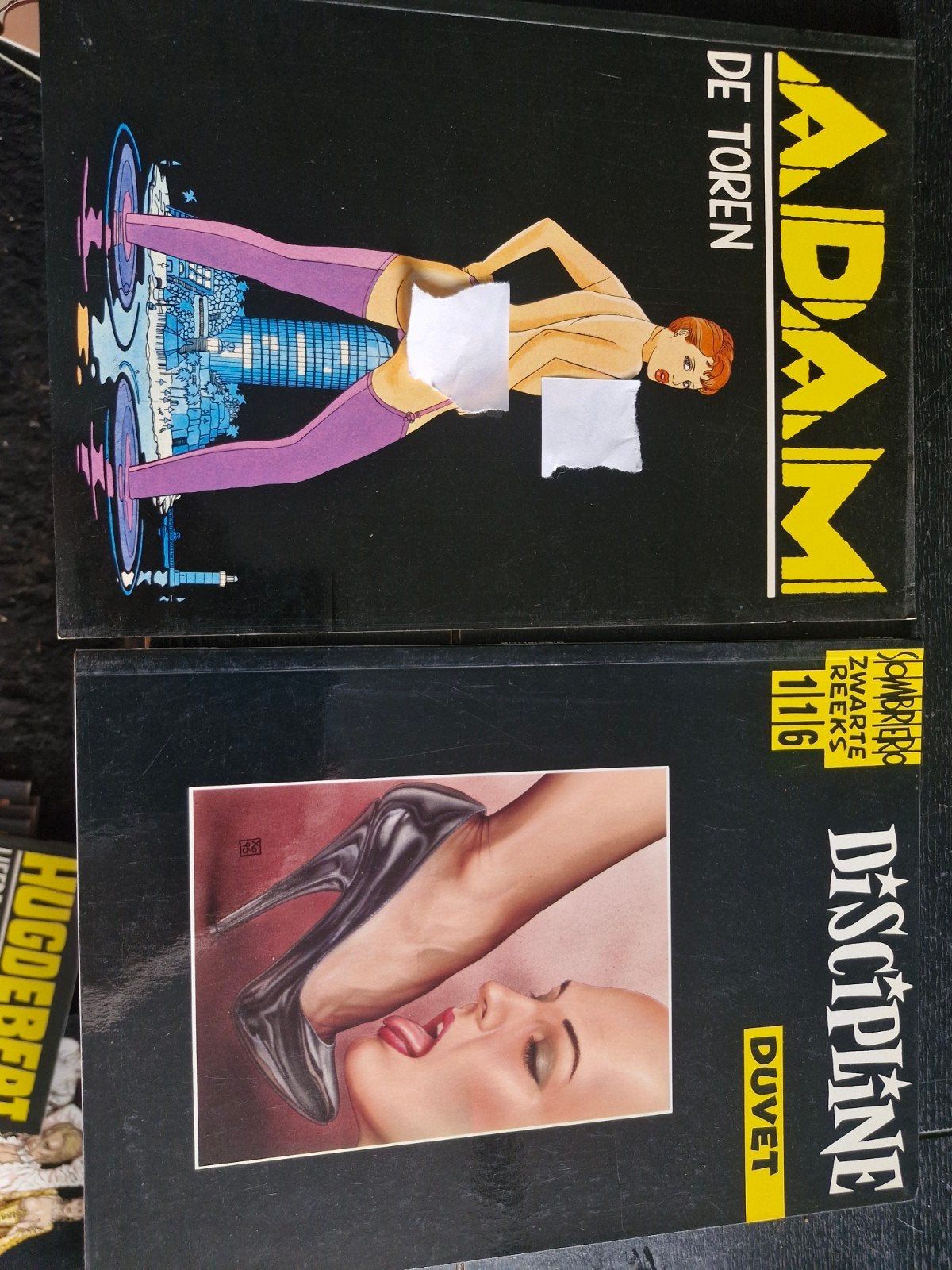 zwarte reeks diverse.  erotische stripboeken, Boeken, Stripboeken, Meerdere stripboeken, Ophalen of Verzenden, Gelezen