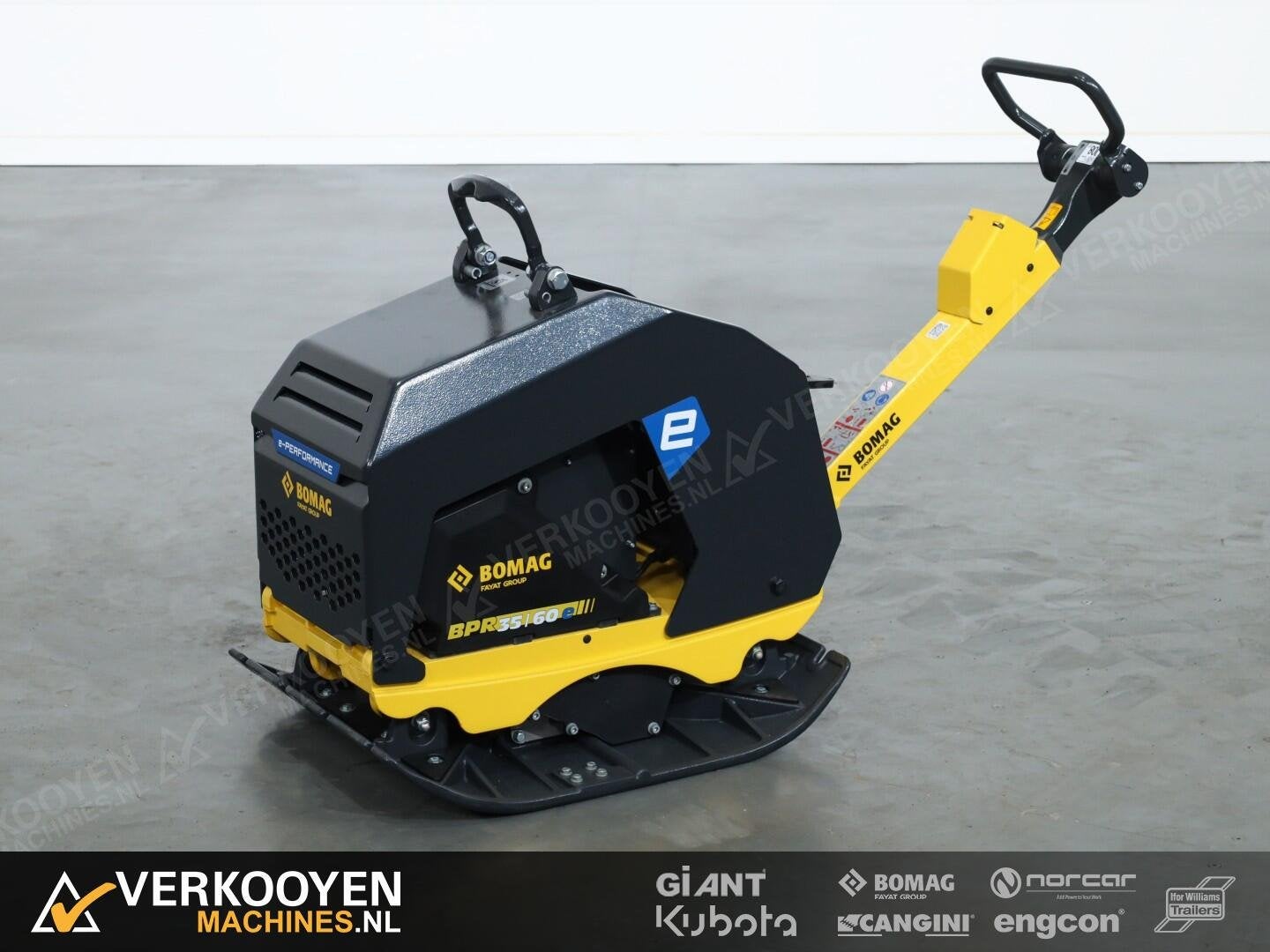 2026 Bomag BPR35/60E Elektrische Trilplaat VK10923, Zakelijke goederen, Machines en Bouw | Overig