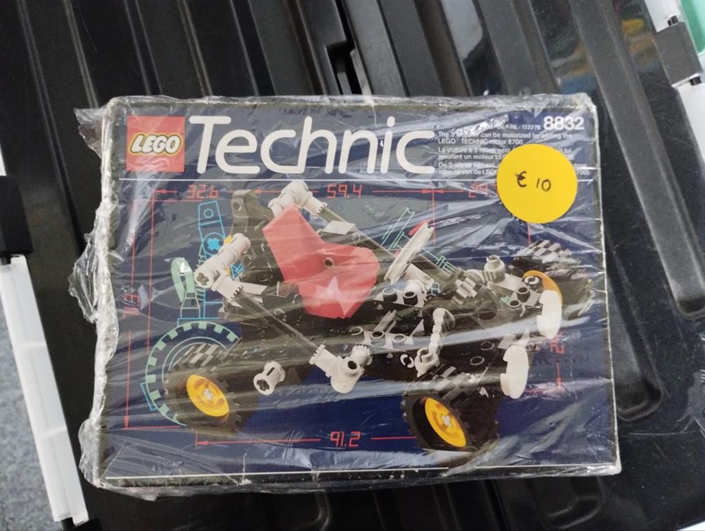 Lego Technic 8832 Kart - Vintage set, Gebruikt, Lego, Ophalen of Verzenden, Technic