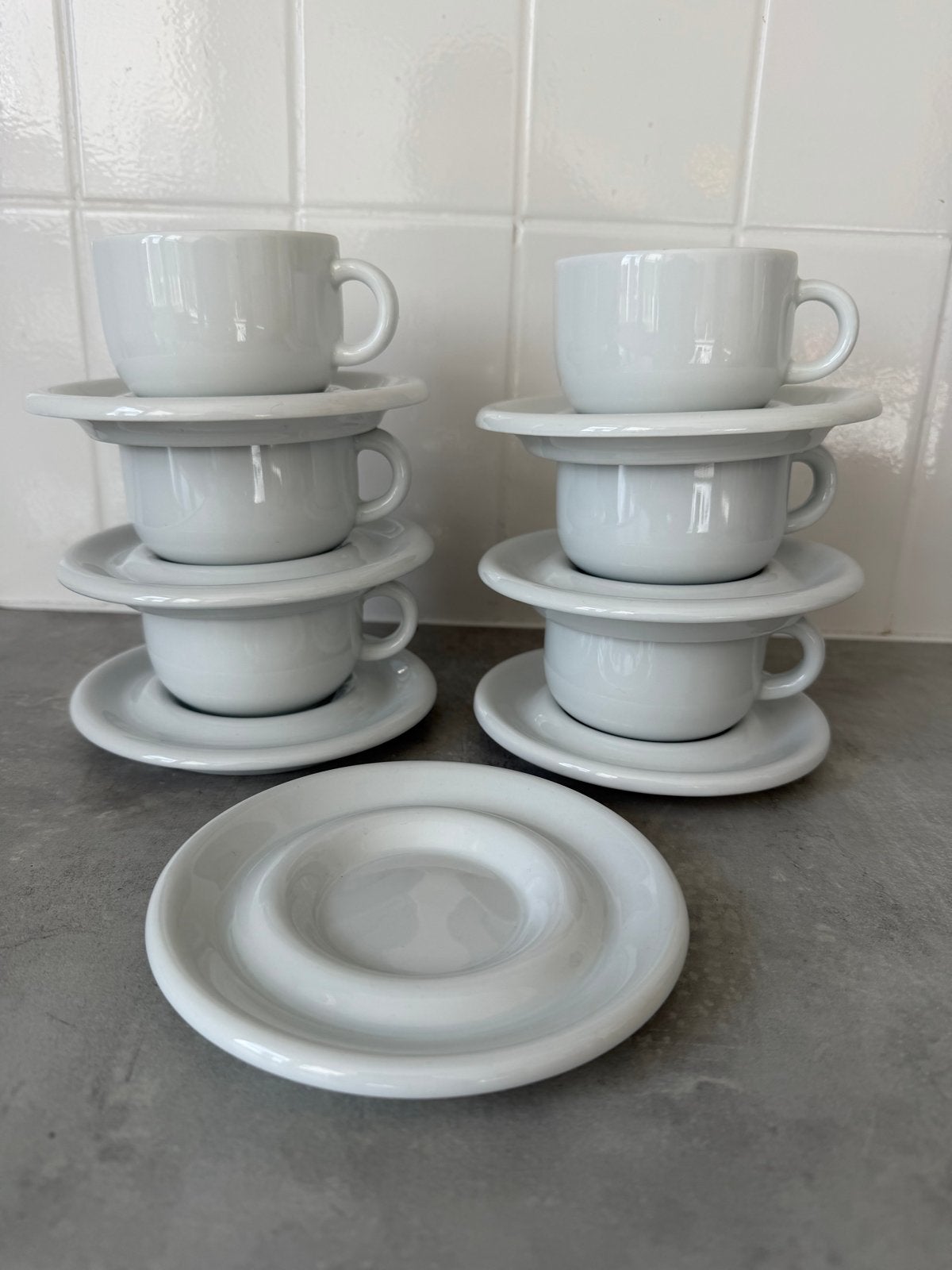 IKEA Kop en Schotel, Gebruikt, Verzenden, Vintage, IKEA