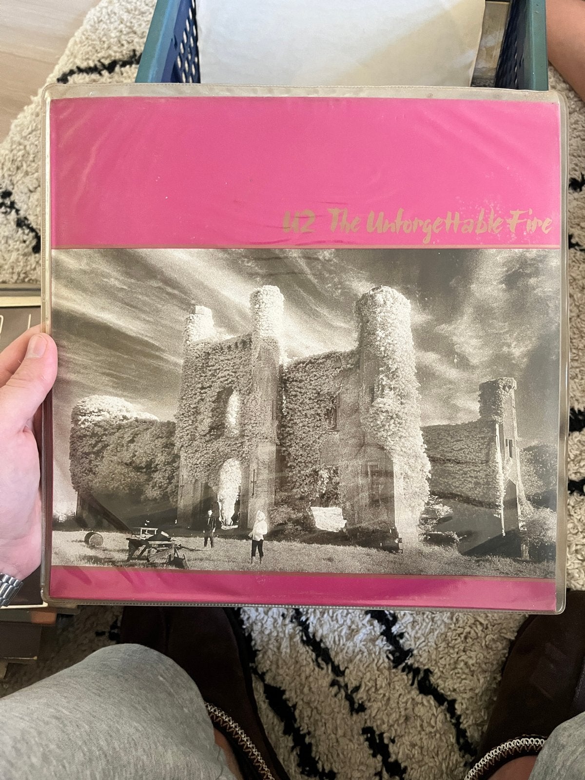 U2 - The Unforgettable Fire LP (1984), Ophalen, LP, Rock, Gebruikt
