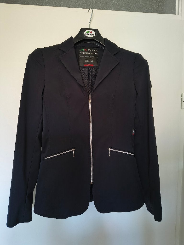 Equiline X-cool wedstrijdjas, Dieren en Toebehoren, Sneldrogend, Kinderen, Ophalen of Verzenden, Zwart