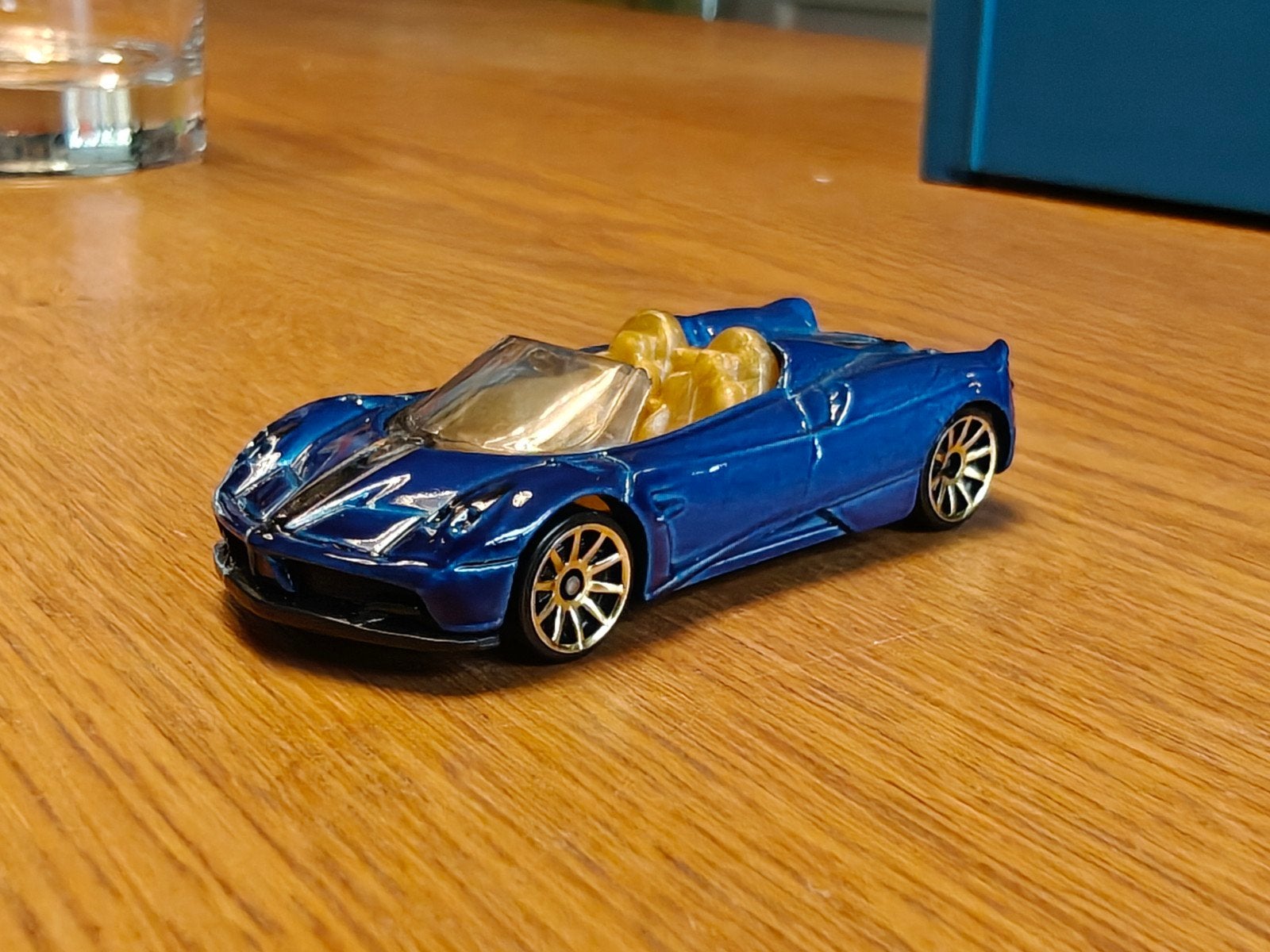 Hot Wheels Pagani Huayra Roadster BLAUW, Ophalen of Verzenden, Nieuw, Auto