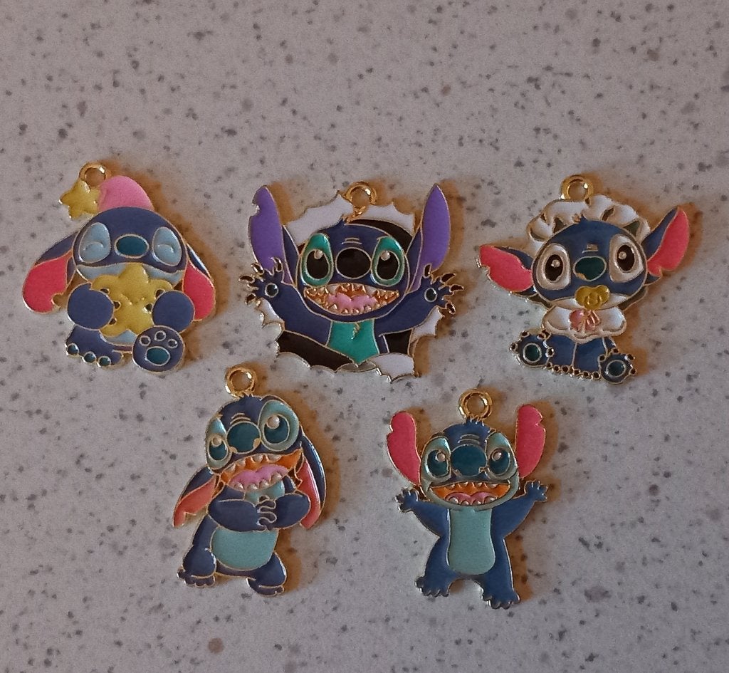 Stitch metalen bedels, Ophalen of Verzenden, Nieuw, Bedel