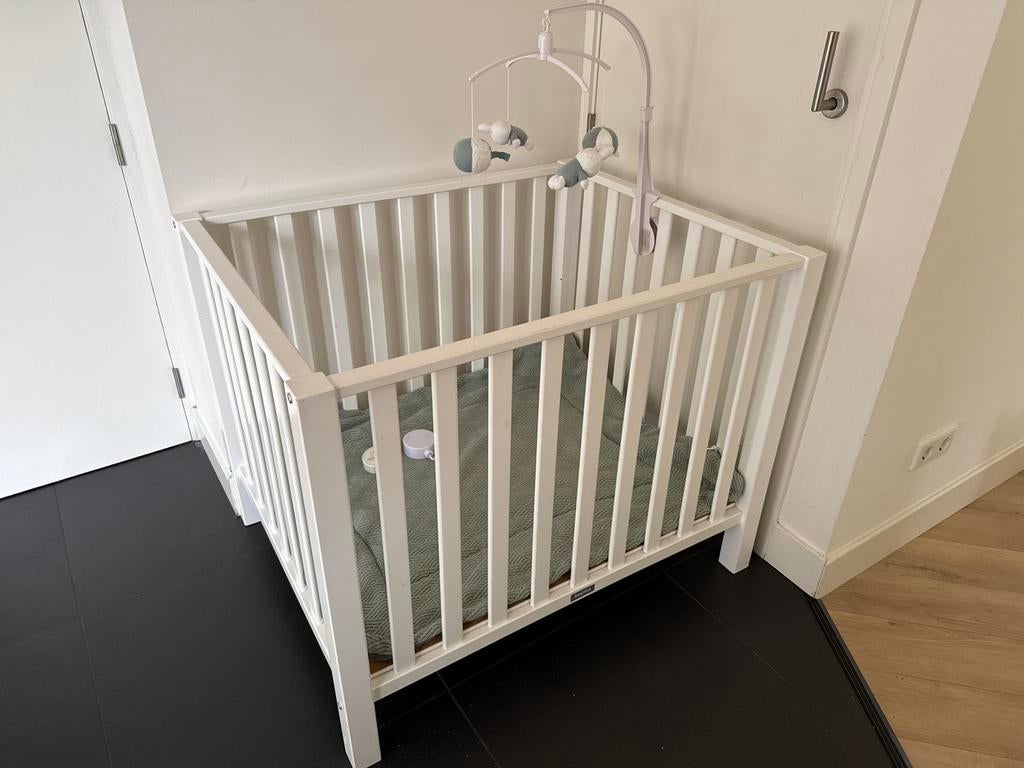 Bopita Box - 82x102cm, Kinderen en Baby's, Boxen, Ophalen, Zo goed als nieuw, Rechthoekig, In hoogte verstelbaar