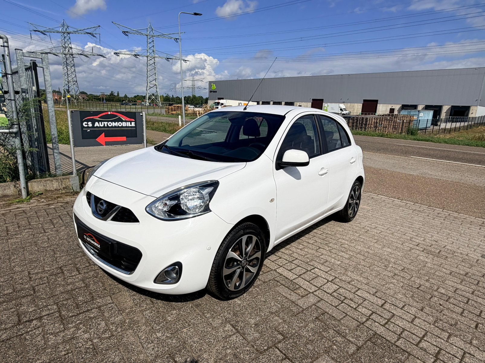Nissan Micra 1.2 Acenta 2014 Navi/Airco. Dealer onderhouden, Voorwielaandrijving, Euro 5, Zwart, Startonderbreker