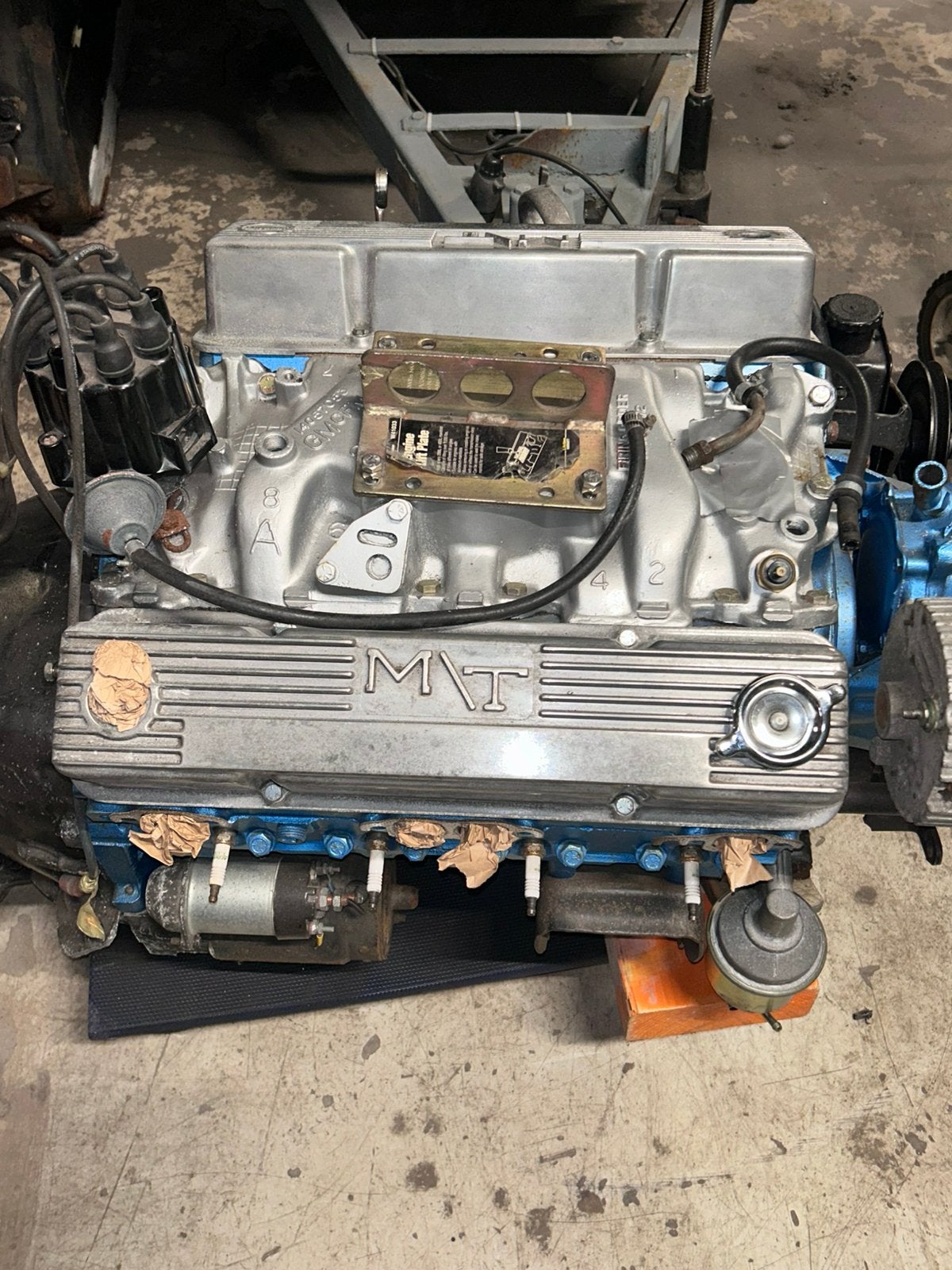 Chevrolet Small Block 5.7 350 SBC Chevy V8 & TH350 automaat, Ophalen, Gebruikt, Chevrolet