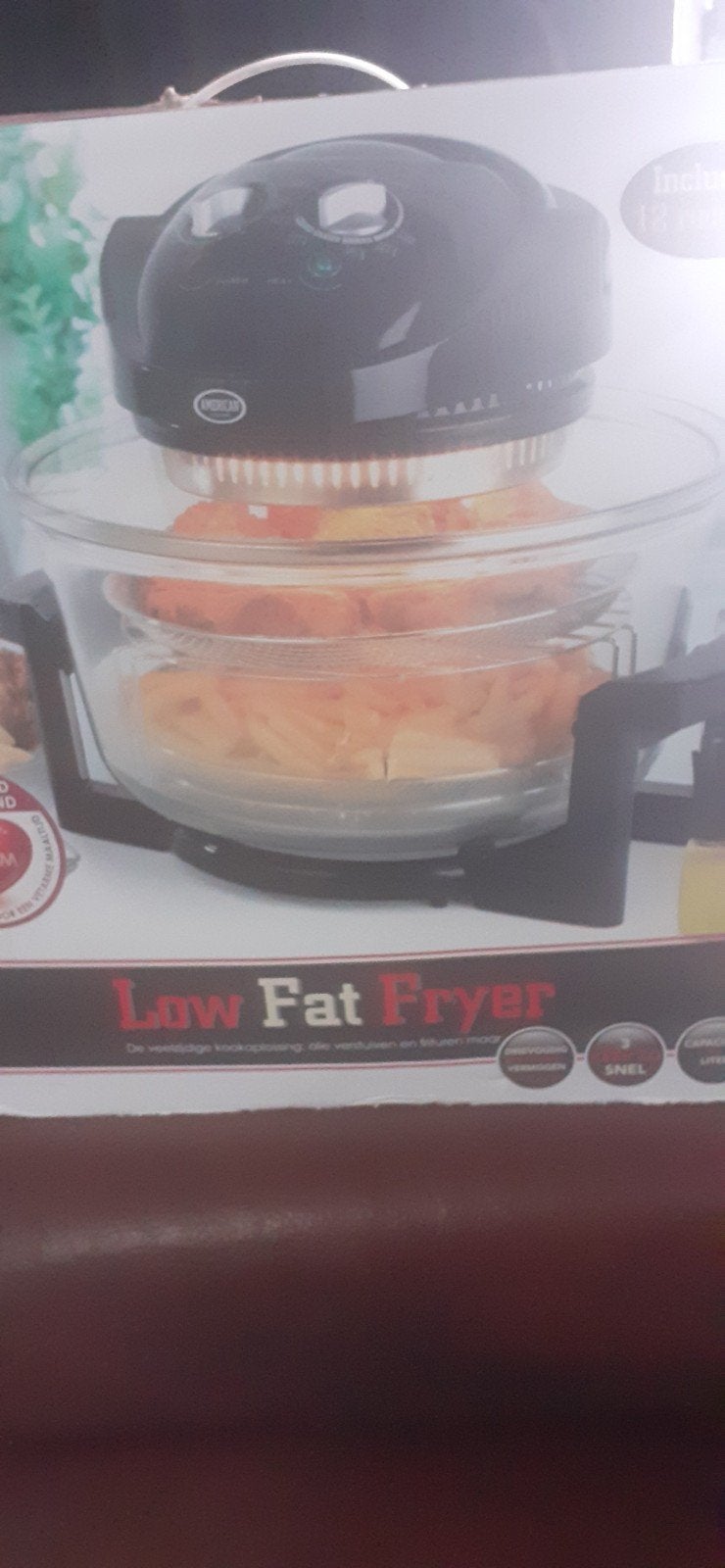 low fat fryer, Ophalen of Verzenden, Nieuw, Airfryer