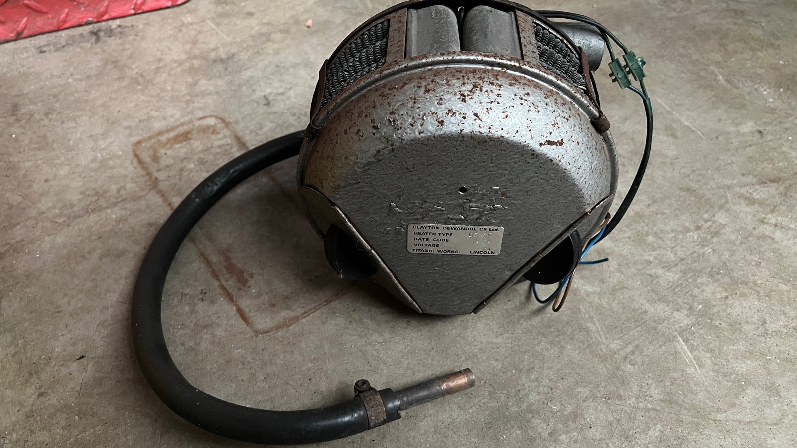 Clayton Dewandre CB 6E kachelunit voor Engelse klassiekers, Ophalen, Gebruikt, Oldtimer onderdelen