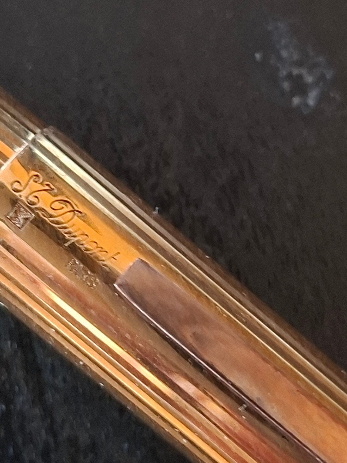 Luxe S.T. Dupont Balpen zwaar Verguld goud en Elegant, Verzamelen, Pennenverzamelingen, Ophalen of Verzenden, Zo goed als nieuw