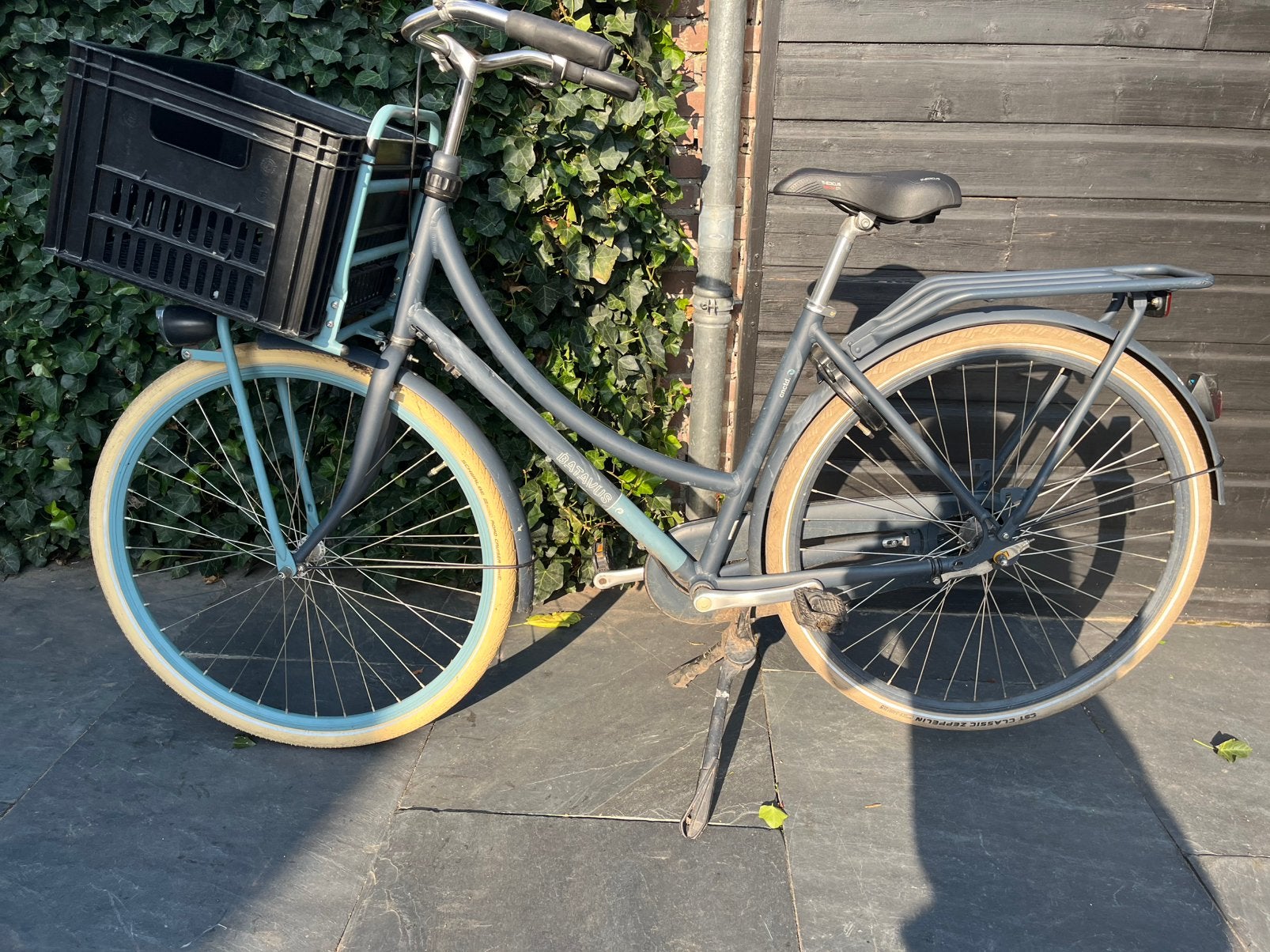 Batavus cnctd. 28inch, framemaat S (49 cm), Fietsen en Brommers, Fietsen | Dames | Damesfietsen, Ophalen, Terugtraprem, Gebruikt