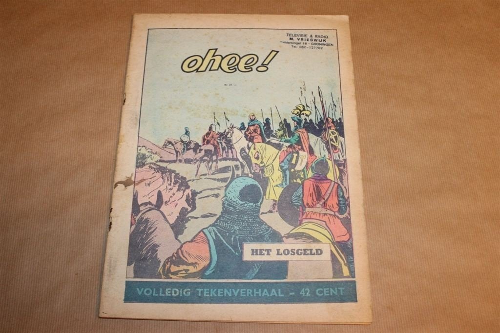 Ohee - Nr. 21 - 1963, Boeken, Stripboeken, Eén stripboek, Ophalen of Verzenden, Zo goed als nieuw