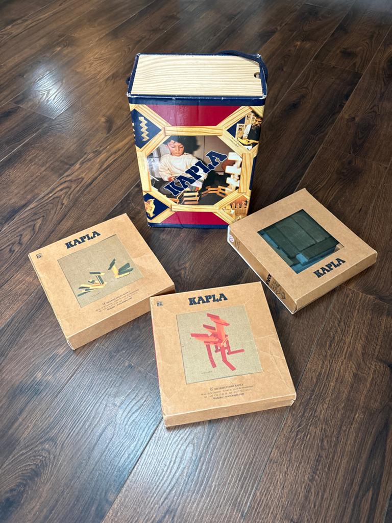 Kapla Original plus 3 kleuren dozen, Ophalen of Verzenden, Zo goed als nieuw, Speelkaart(en)