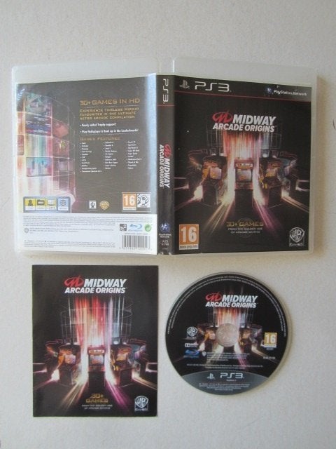 PS3 * Midway Arcade Origins * Playstation 3, Overige genres, 1 speler, Ophalen of Verzenden, Zo goed als nieuw