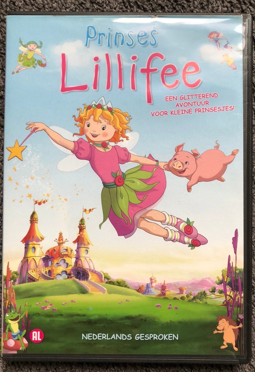 Prinses Lillifee: Een Glitterend Avontuur DVD, Gebruikt, Alle leeftijden, Familie, Film