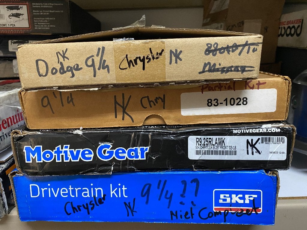 Mopar Dodge Chrysler 9.25 Differentieel parts Nieuw!!!, Auto-onderdelen, Ophalen of Verzenden, Nieuw, Chrysler