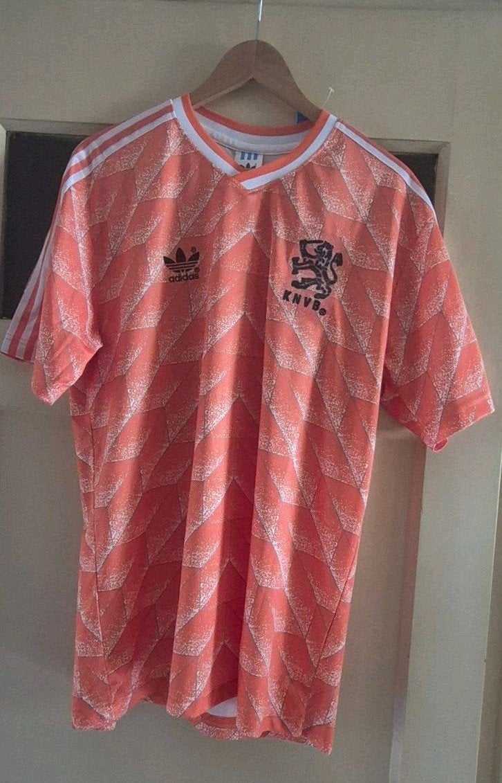 Nederlands Elftal '88 Thuisshirt - Van Basten #12, Maat 56/58 (XL), Oranje, Ophalen of Verzenden, Zo goed als nieuw