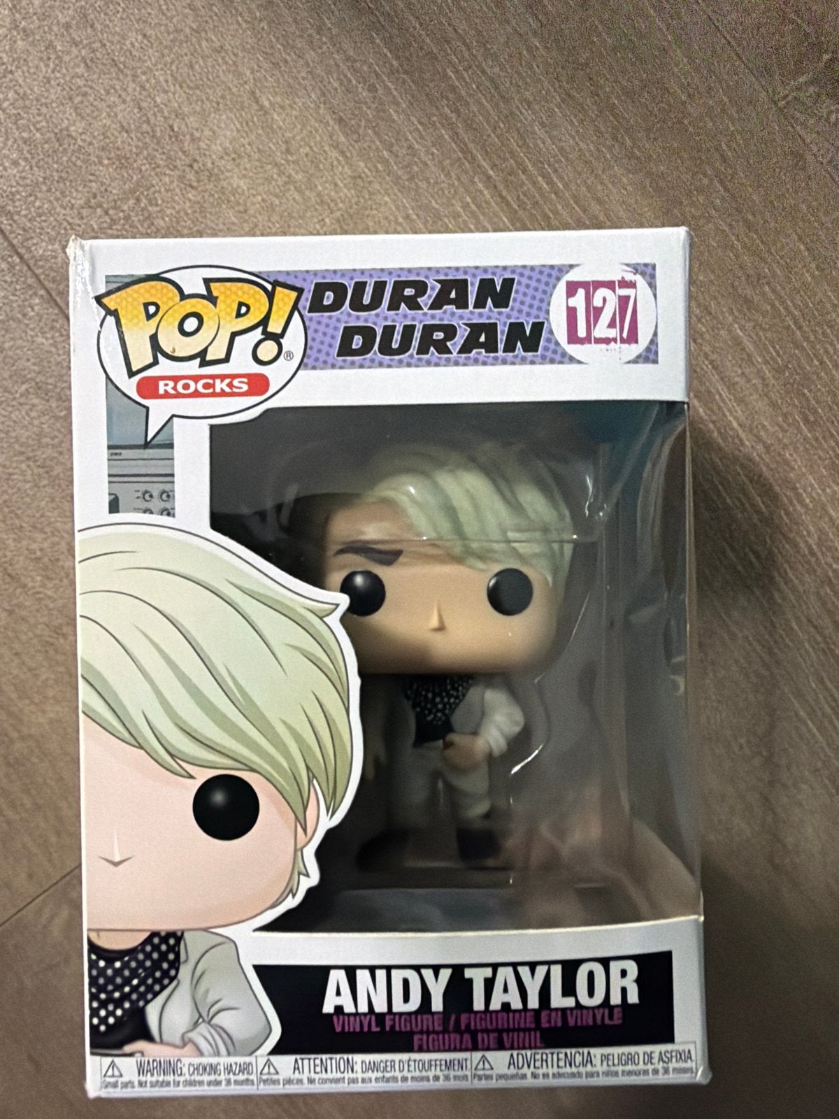 Funko Pop! Rocks Duran Duran Andy Taylor #127, Ophalen of Verzenden, Nieuw