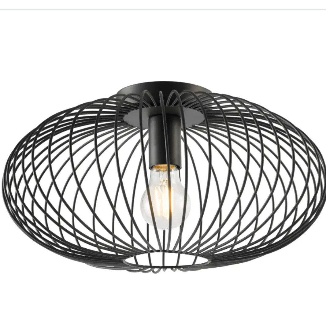 Nikki plafondlamp zwart van de gamma. nieuw 45 euro, Ophalen, Nieuw