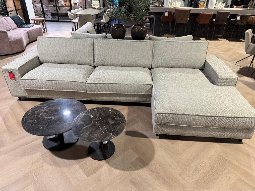 Hoekbank Arlanza G l Whoon | Meubilex l van €3381 voor €1999, 100 tot 125 cm, Hoekbank, Ophalen of Verzenden, Metaal