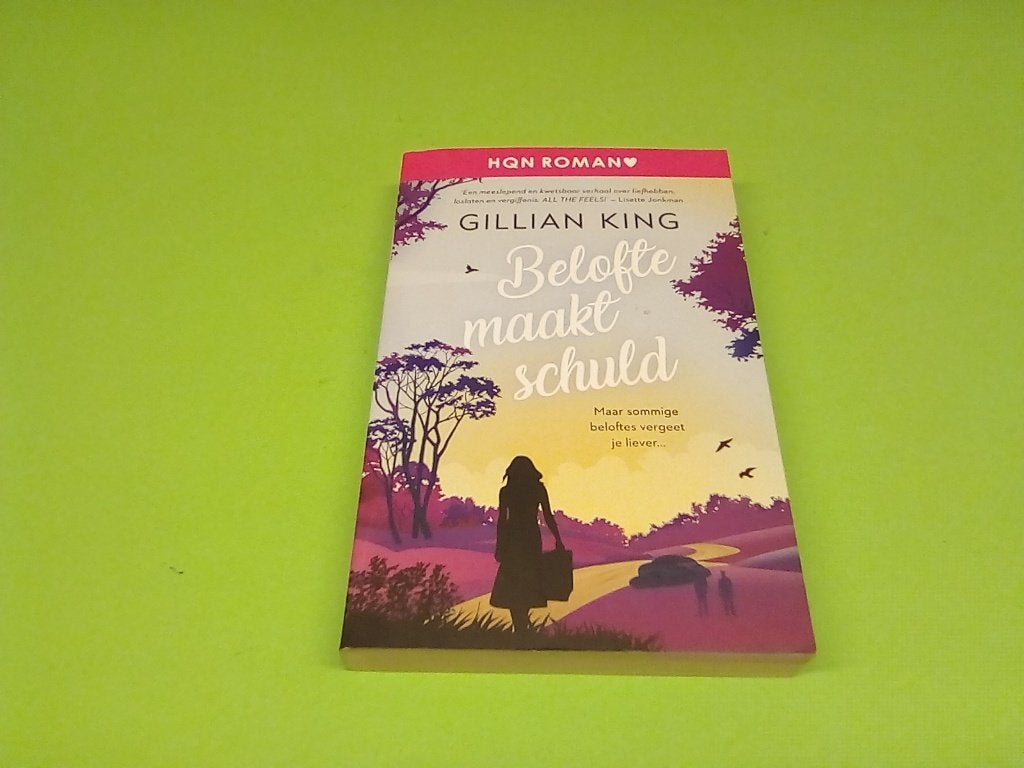 Belofte maakt schuld - Gillian King (HQN Roman), Ophalen of Verzenden, Zo goed als nieuw, Nederland, Gillian King