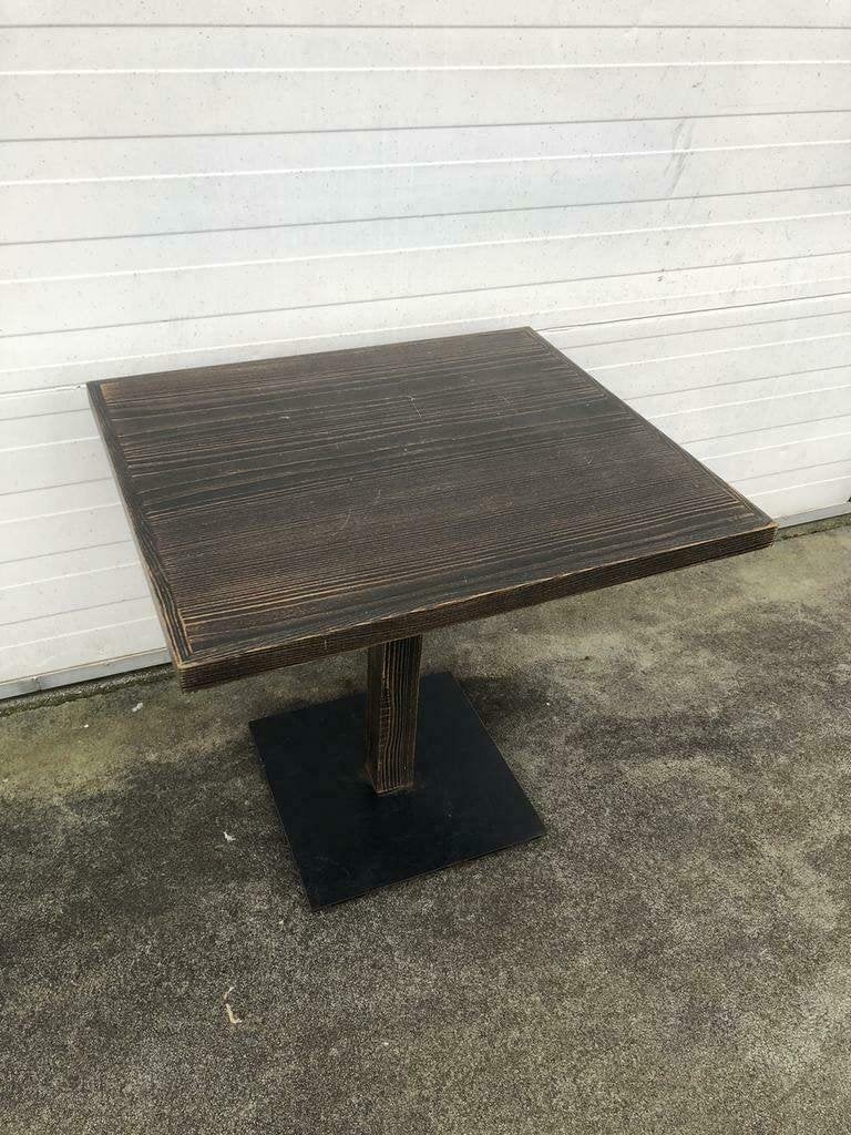 9 nette horeca restaurant tafels hout 120x80 cm 70x80 cm, Ophalen