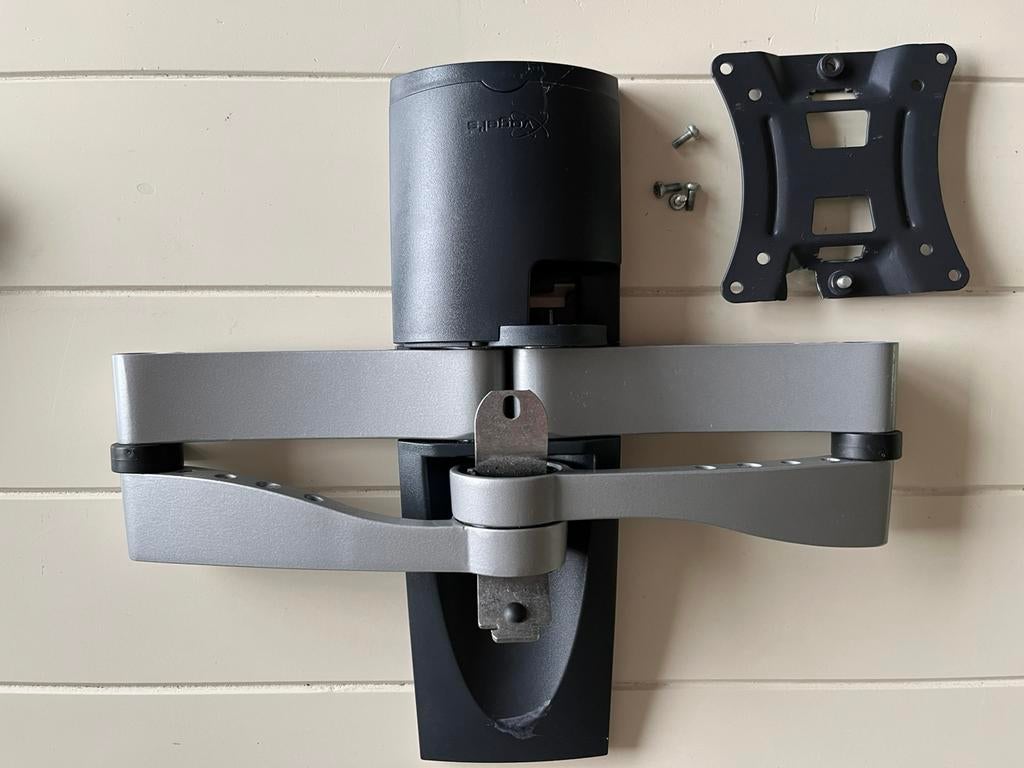 Vogel’s TV muurbeugel zilver/zwart, Ophalen, Gebruikt