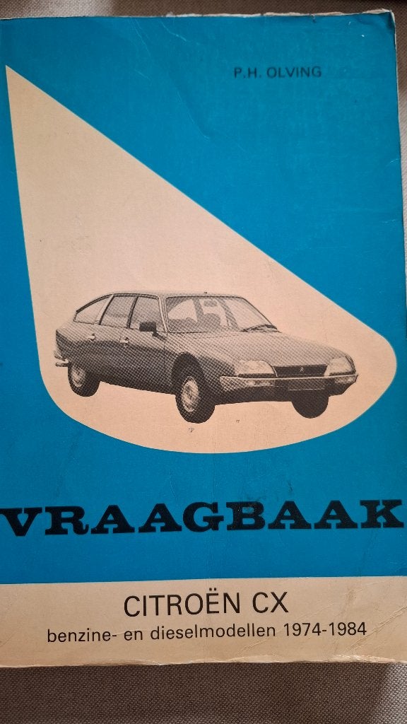 Vraagbaak Citroën cx, Ophalen