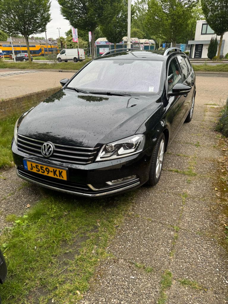 Volkswagen Passat 2.0 TSI 155KW Variant DSG 2011 Zwart, Auto's, Zwart, 4 cilinders, 1984 cc, Zwart