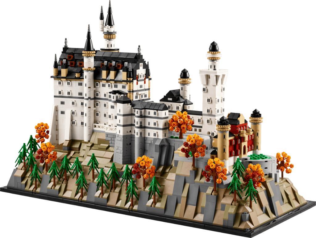 LEGO Architecture Slot Neuschwanstein 21063, Compleet, Lego, Architecture, Ophalen of Verzenden