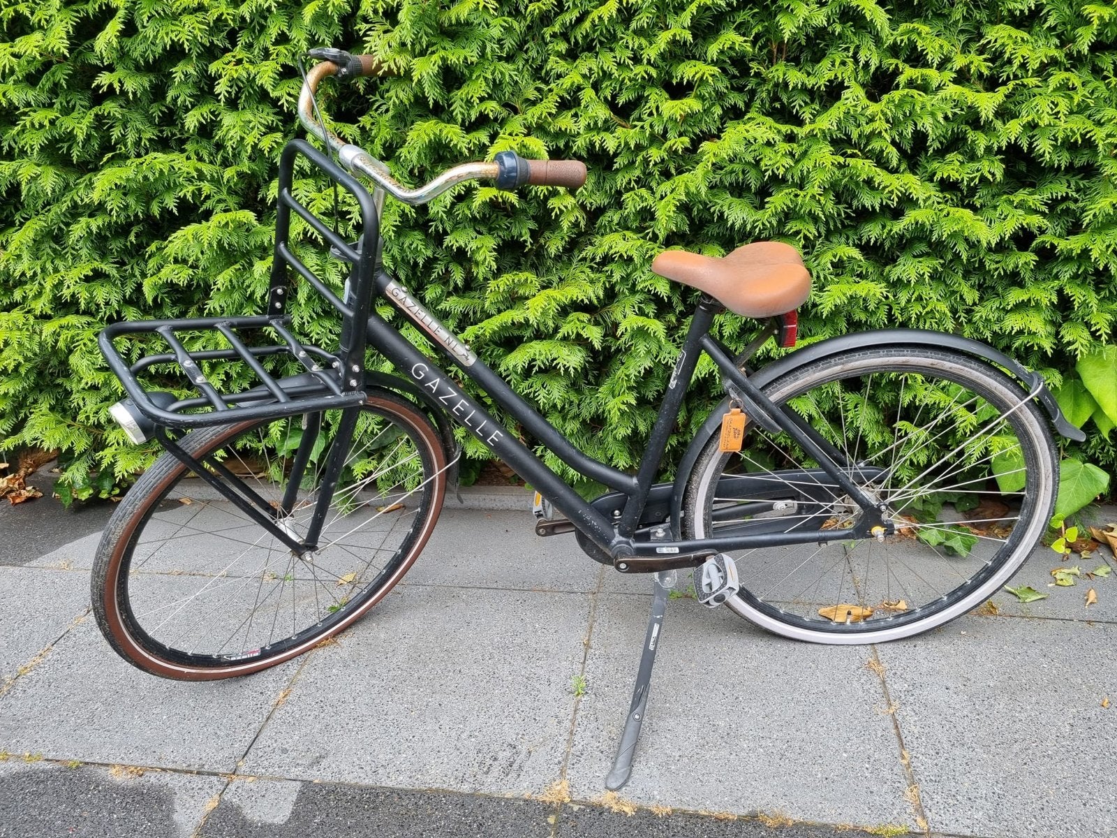 Gazelle Stadsfiets met Voordrager - Gebruikt, Ophalen, Velgrem, Versnellingen, Gazelle