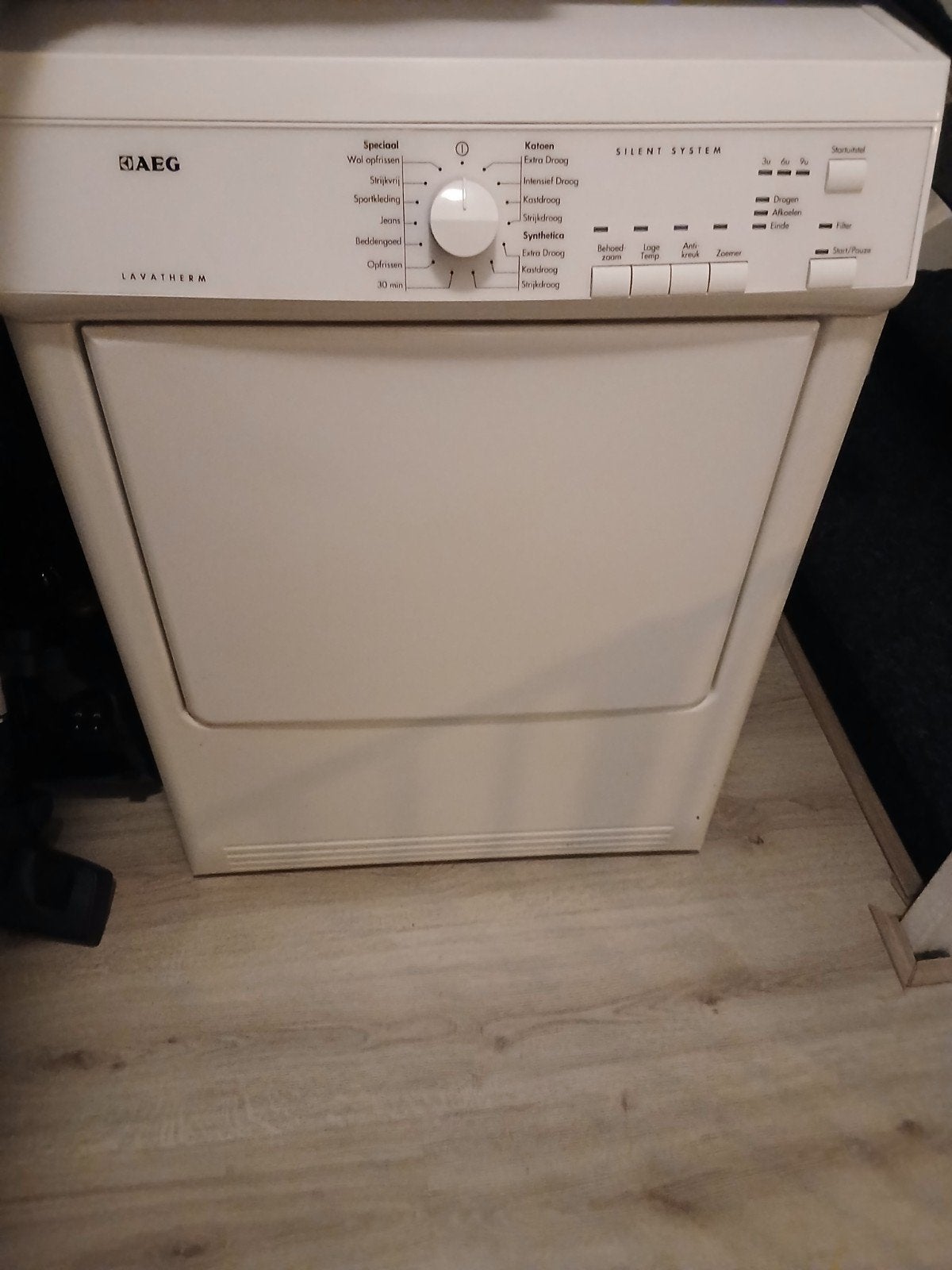 mooie  droger, Witgoed en Apparatuur, Wasdrogers, Ophalen, 6 tot 8 kg, Gebruikt, Luchtafvoer
