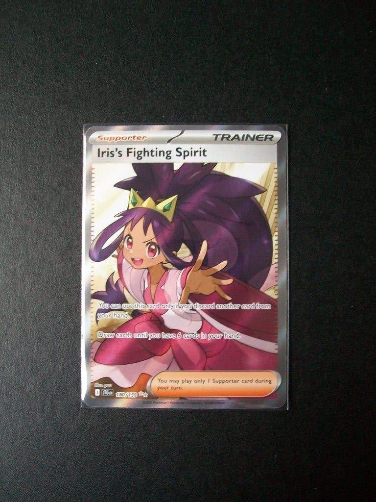 4811. Nieuwe Pokemon Kaart Secret IRIS's FIGHTING SPIRIT, Verzenden, Nieuw, Losse kaart, Foil