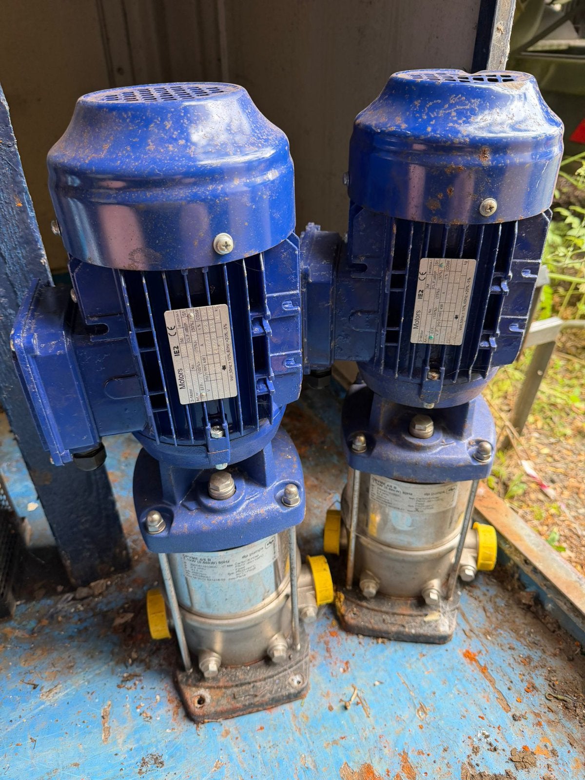 2x DP Pumps DPVME 4/6 B 1.1kW (0.86kW) 50Hz, Ophalen of Verzenden