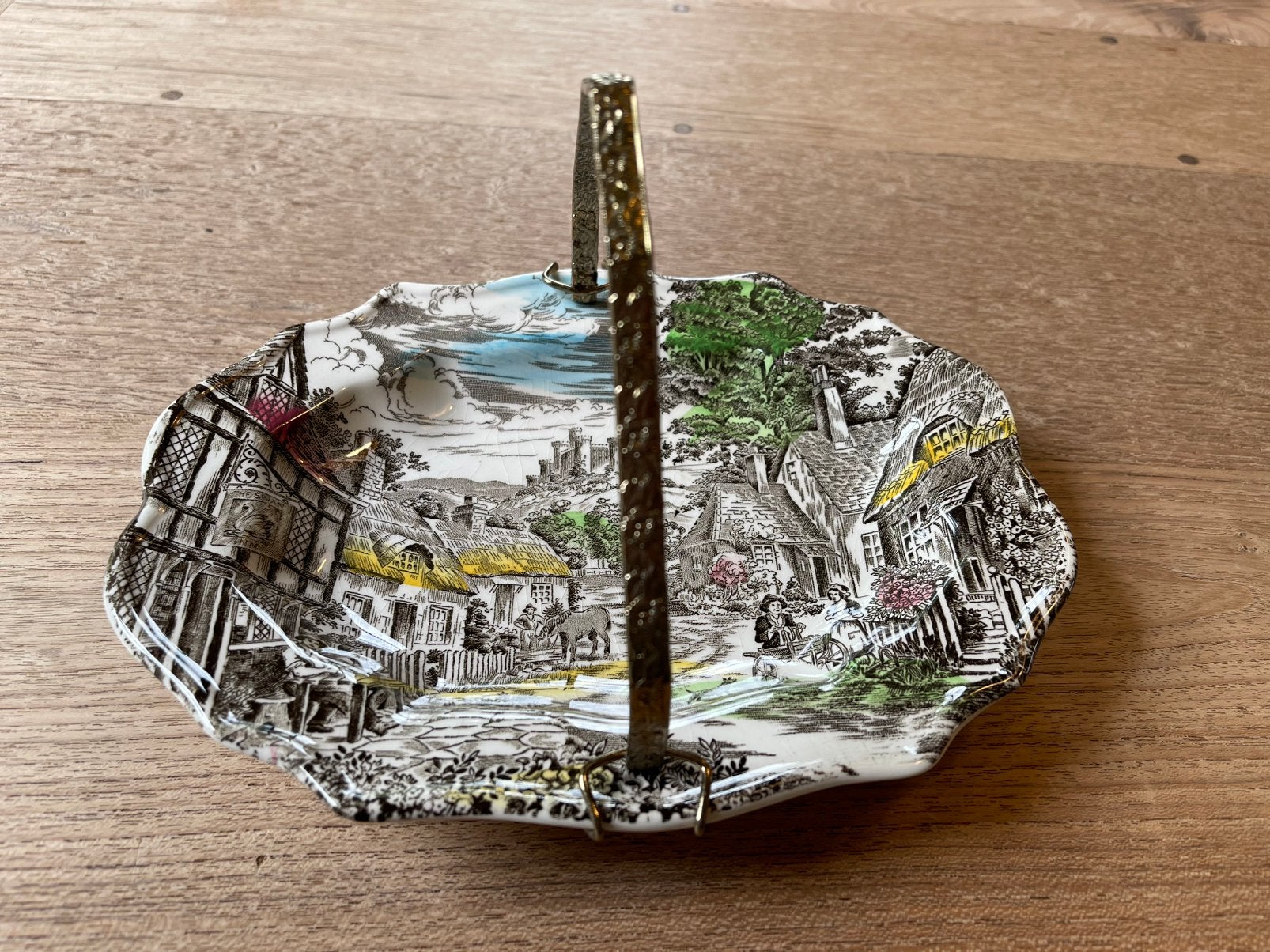 Vintage porseleinen Serveerschaaltje Enoch wedgwood., Ophalen of Verzenden