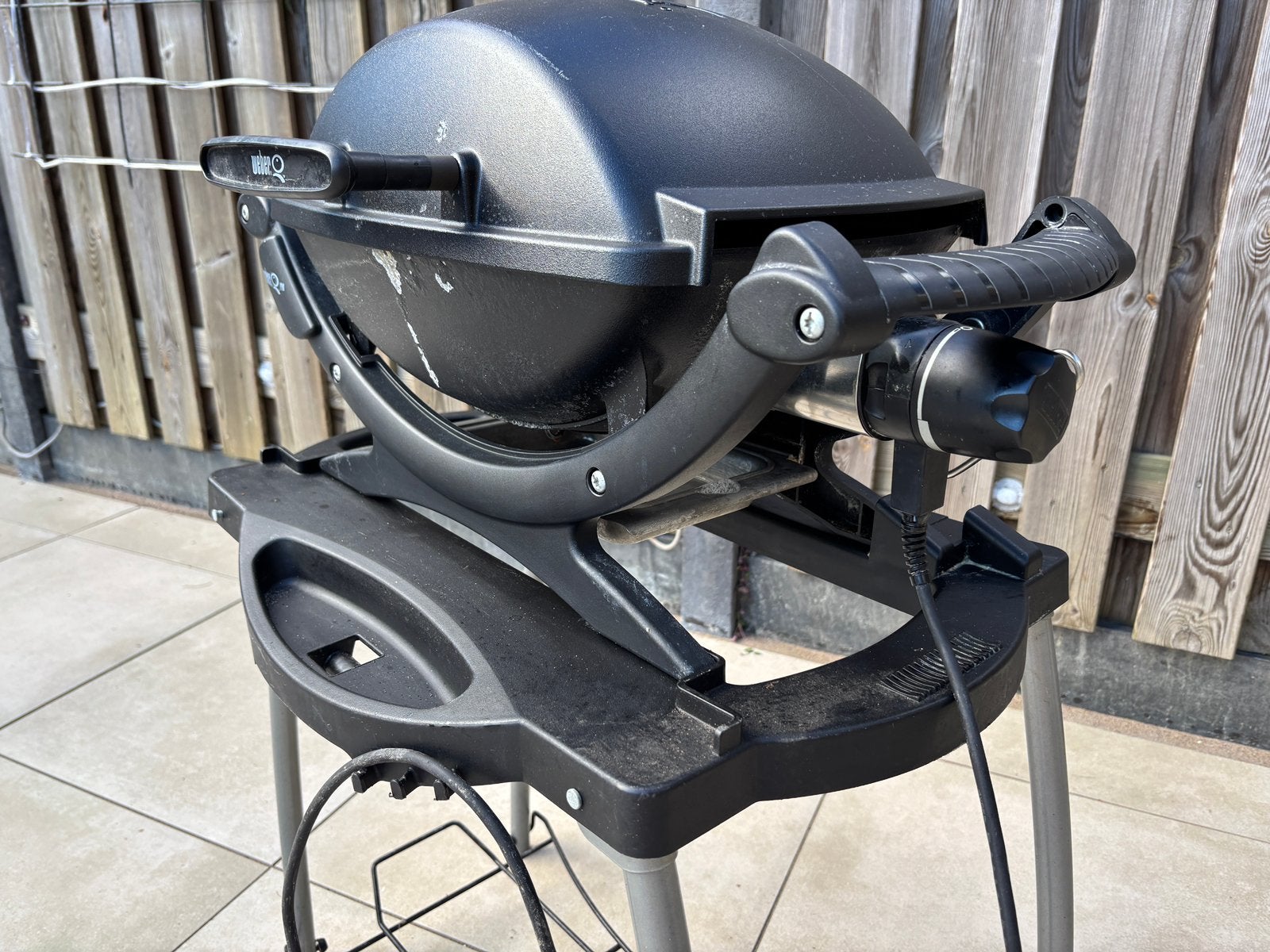 Weber electrische barbecue, Ophalen, Gebruikt