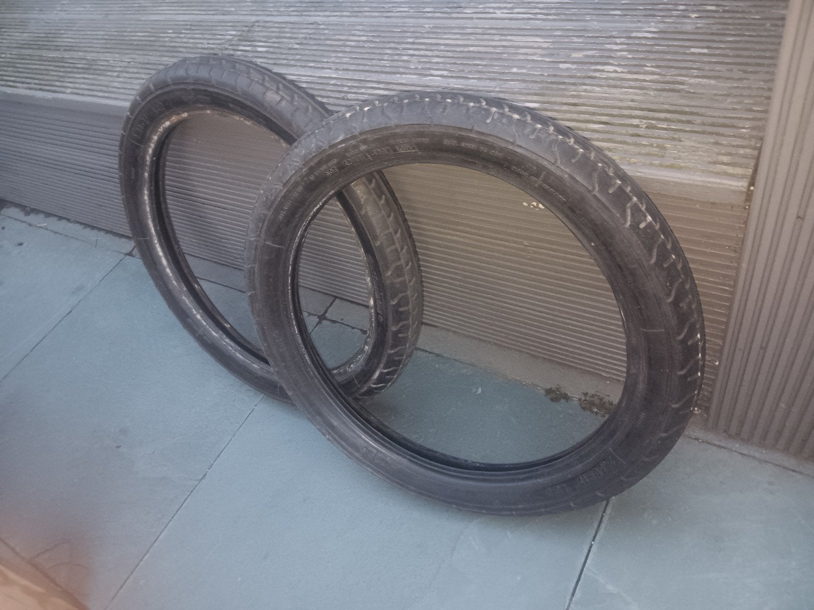 Setje Continental TKP 14 2.50-17, Ophalen, Gebruikt, Overige typen